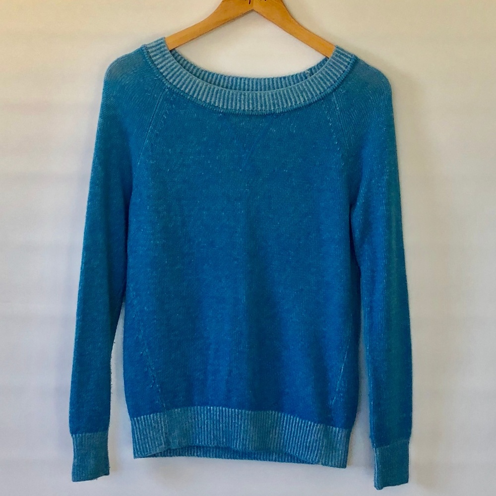 Gap Boat Neck Wool Blend Sweater